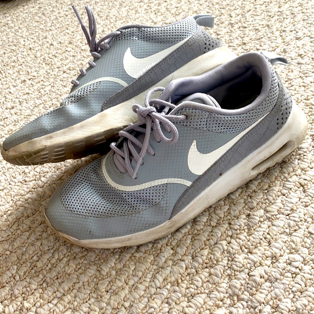 Grey Nike Air Maxes